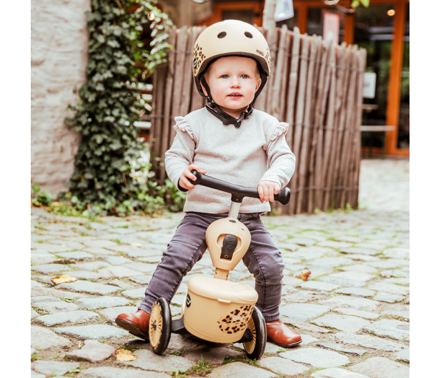 Scoot & Ride Highwaykick 1 Lifestyle Jeździk i hulajnoga 2w1 Leopard - 1109690 - zdjęcie 13